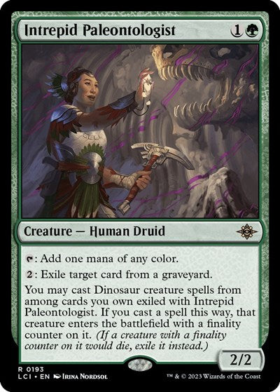 Intrepid Paleontologist (The Lost Caverns of Ixalan) Light Play