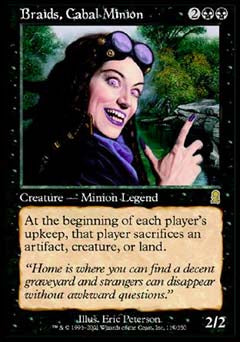 Braids, Cabal Minion (Odyssey) Light Play
