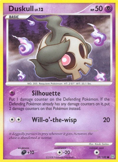 Duskull (59) (Stormfront) Light Play