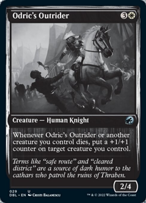 Odric's Outrider (Innistrad: Double Feature) Light Play