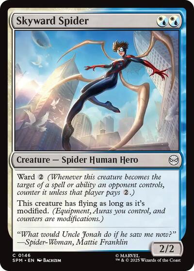 Skyward Spider (Marvel's Spider-Man) Light Play Foil
