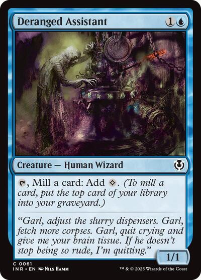 Deranged Assistant (Innistrad Remastered) Light Play