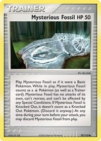Mysterious Fossil (Holon Phantoms) Medium Play