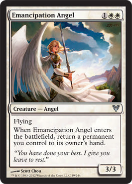 Emancipation Angel (Avacyn Restored) Medium Play