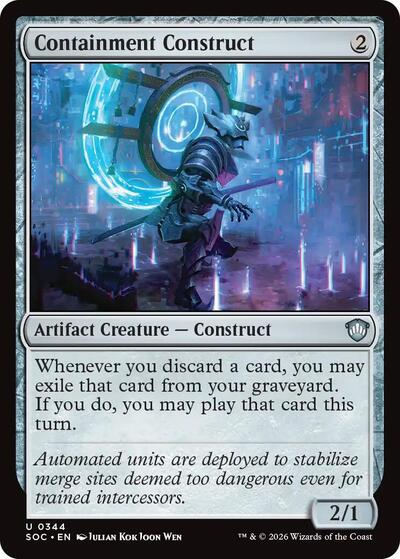 Containment Construct (Commander: Secrets of Strixhaven) Light Play