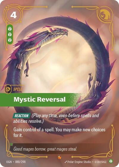 Mystic Reversal (Origins) Light Play Foil
