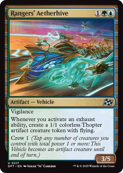 Ranger's Aetherhive (Aetherdrift) Light Play Foil