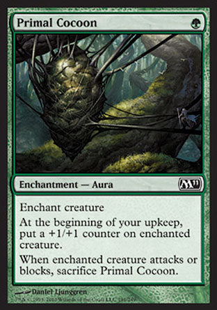 Primal Cocoon (Magic 2011 Core Set) Light Play