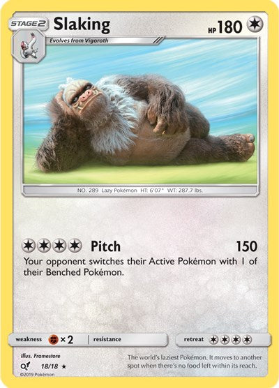 Slaking (Detective Pikachu) Medium Play Holofoil
