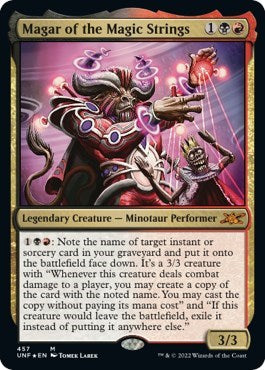Magar of the Magic Strings (Galaxy Foil) (Unfinity) Light Play Foil