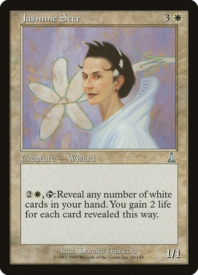 Jasmine Seer (Urza's Destiny) Light Play