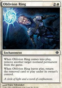 Oblivion Ring (Shards of Alara) Heavy Play