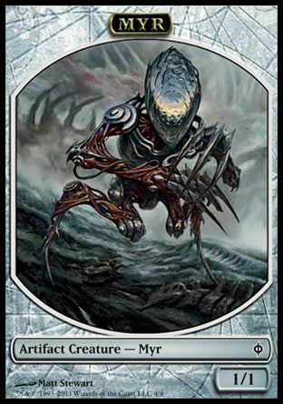 Myr (Token) (New Phyrexia) Light Play