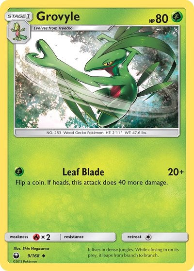 Grovyle (SM - Celestial Storm) Heavy Play