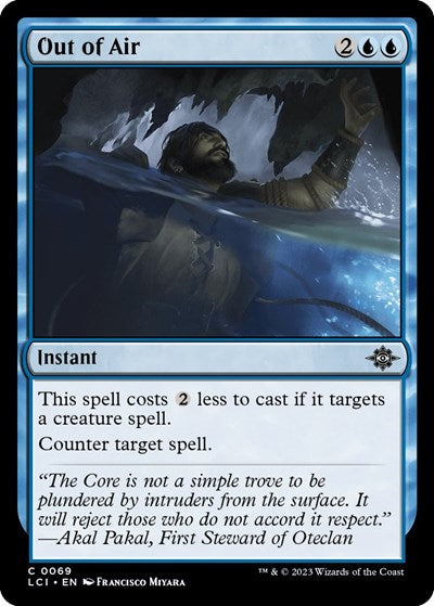 Out of Air (The Lost Caverns of Ixalan) Light Play