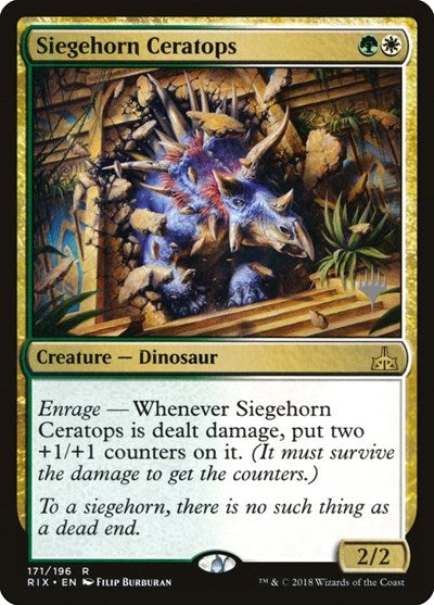 Siegehorn Ceratops (Promo Pack: Core Set 2020) Light Play