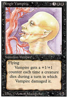 Sengir Vampire (Revised) Damaged / Poor