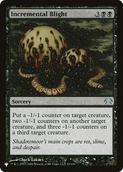 Incremental Blight (The List) Light Play