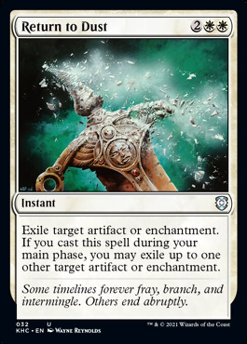 Return to Dust (Commander 2021 Kaldheim) Light Play