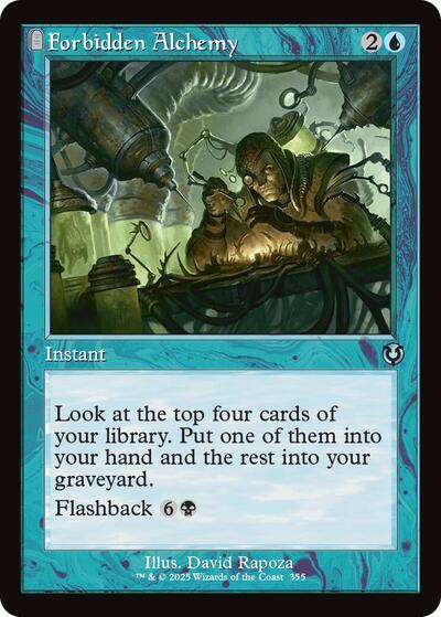 Forbidden Alchemy (Retro Frame) (Innistrad Remastered) Light Play