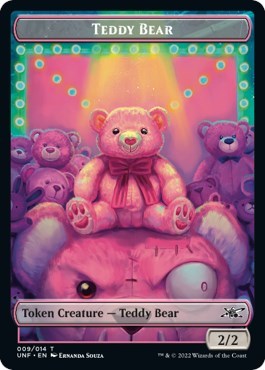 Teddy Bear Token (Unfinity) Light Play