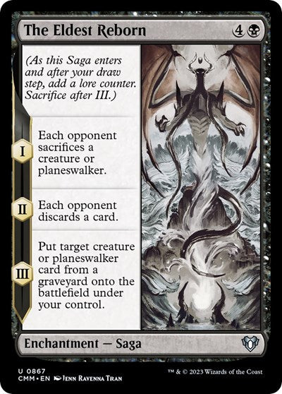 The Eldest Reborn (Commander Masters) Light Play