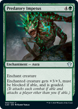 Predatory Impetus (Commander 2020 Ikoria) Light Play