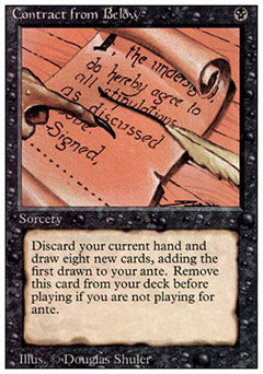 Contract from Below (Revised) Light Play