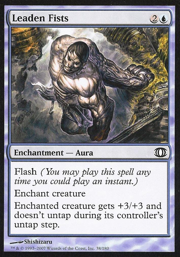 Leaden Fists (Futuresight) Light Play Foil