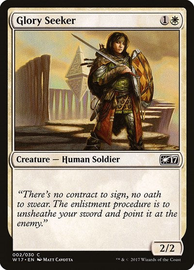 Glory Seeker (Welcome Deck 2017) Light Play