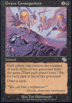 Grave Consequences (Judgment) Light Play