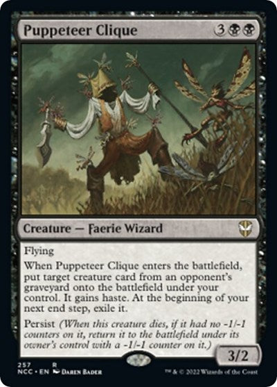 Puppeteer Clique (Commander: Streets of New Capenna) Light Play