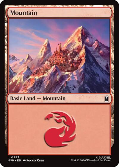 Mountain (0293) (Marvel Super Heroes) Light Play