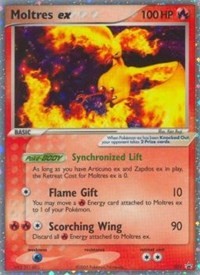 Moltres ex - 31/40 (EX Collector's Window Tins) (Nintendo Promos) Damaged / Poor Holofoil