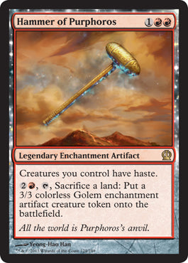 Hammer of Purphoros (Theros) Light Play