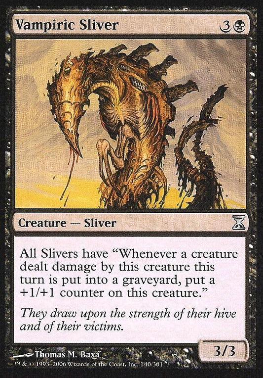 Vampiric Sliver (Time Spiral) Light Play