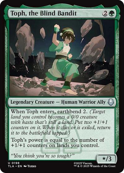 Toph, the Blind Bandit (Avatar: The Last Airbender) Light Play