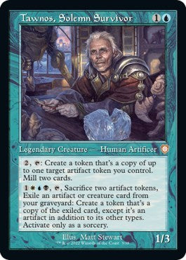 Tawnos, Solemn Survivor (Commander: The Brothers' War) Light Play Foil
