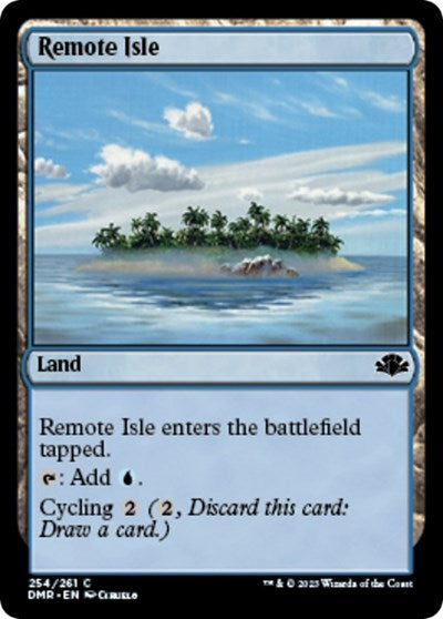 Remote Isle (Dominaria Remastered) Light Play