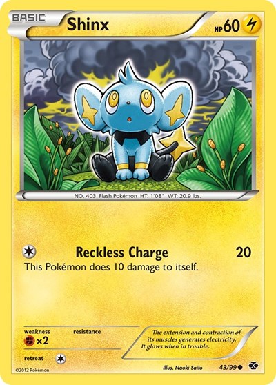 Shinx (43) (Next Destinies) Light Play