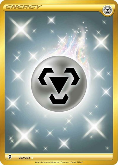 Metal Energy (Secret) (SWSH07: Evolving Skies) Light Play Holofoil