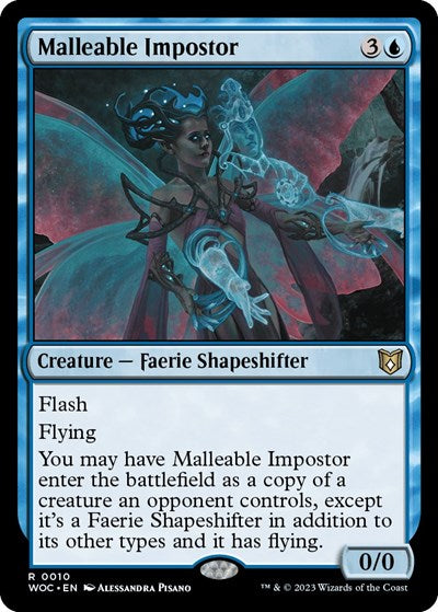 Malleable Impostor (Commander: Wilds of Eldraine) Light Play