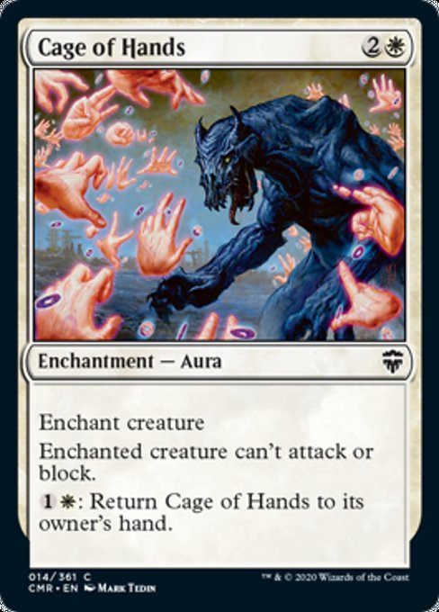 Cage of Hands (Commander Legends) Medium Play