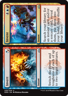Invert Invent (Guilds of Ravnica) Light Play