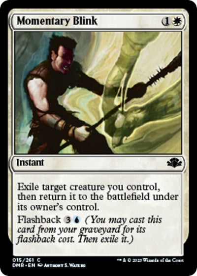 Momentary Blink (Dominaria Remastered) Light Play