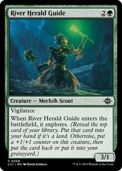 River Herald Guide (The Lost Caverns of Ixalan) Light Play