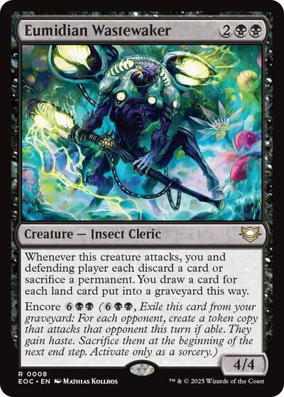 Eumidian Wastewaker (Commander: Edge of Eternities) Light Play