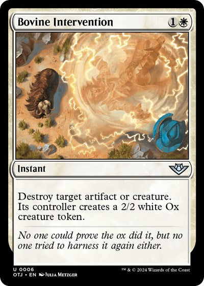 Bovine Intervention (Outlaws of Thunder Junction) Light Play