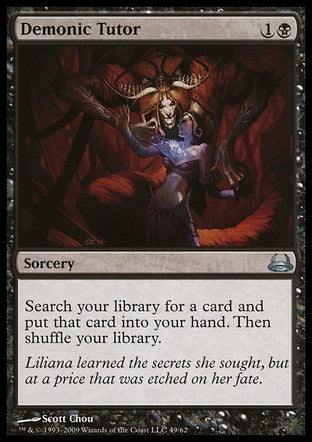 Demonic Tutor (Duel Decks: Divine vs Demonic) Light Play
