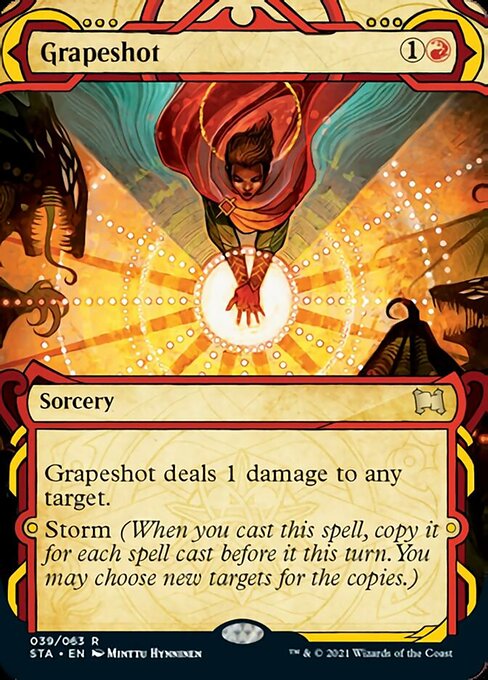 Grapeshot (Foil Etched) (Strixhaven Mystical Archive) Light Play Foil